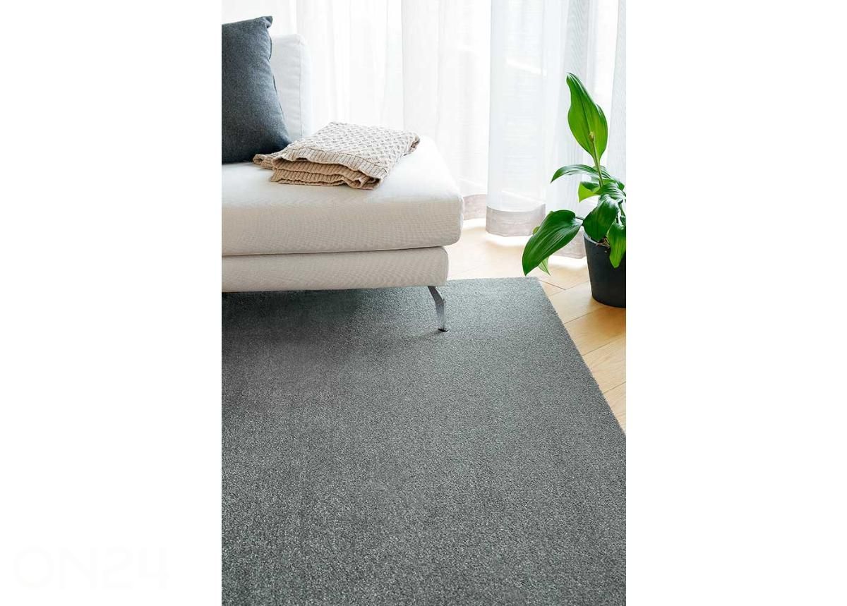 Ковер Narma велюровый Eden™ grey 67x133 см увеличить