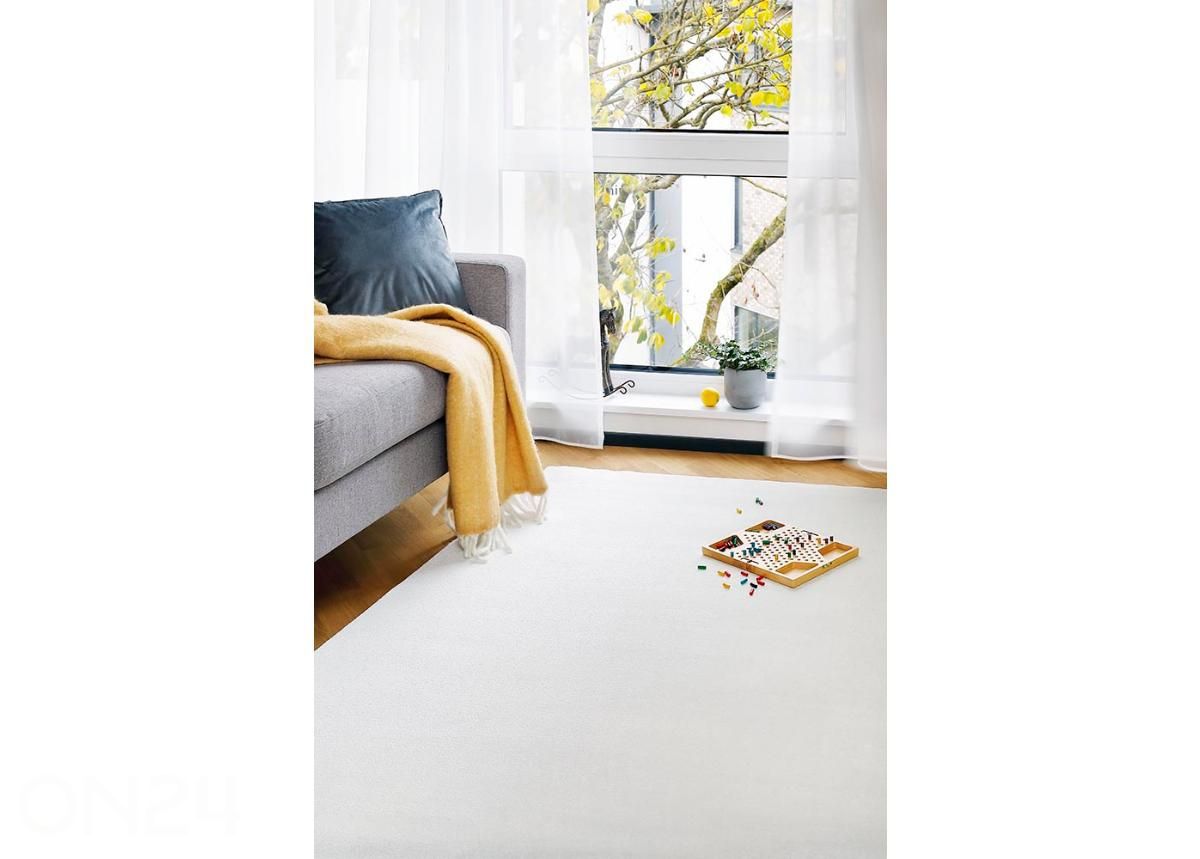 Ковер Narma велюровый Eden™ white круглый Ø 200 см увеличить