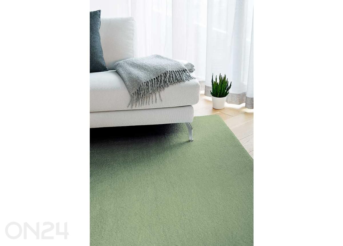 Ковер Narma велюровый Noble™ green круглый Ø 200 см увеличить