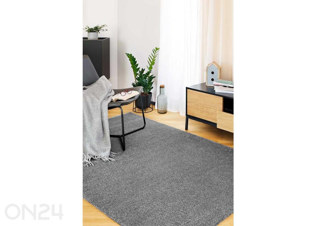Ковер Narma велюровый Noble™ grey круглый Ø 200 см увеличить