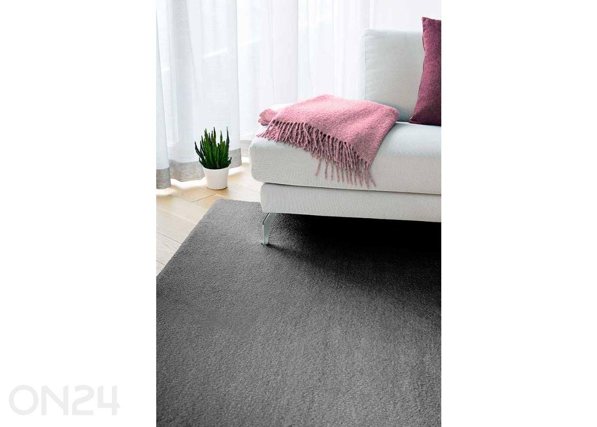 Ковер Narma велюровый Noble™ grey 133x200 см увеличить