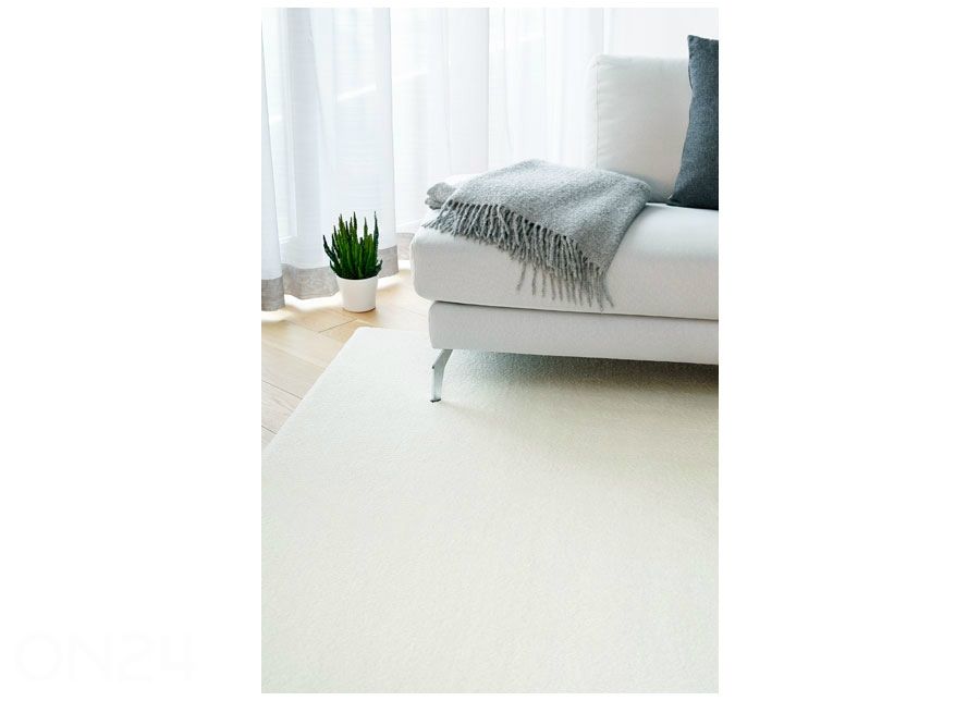 Ковер Narma велюровый Noble™ white 160x240 см увеличить