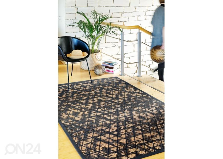 Ковер Narma smartWeave® BASIC Kuma carbon 100x160 см увеличить