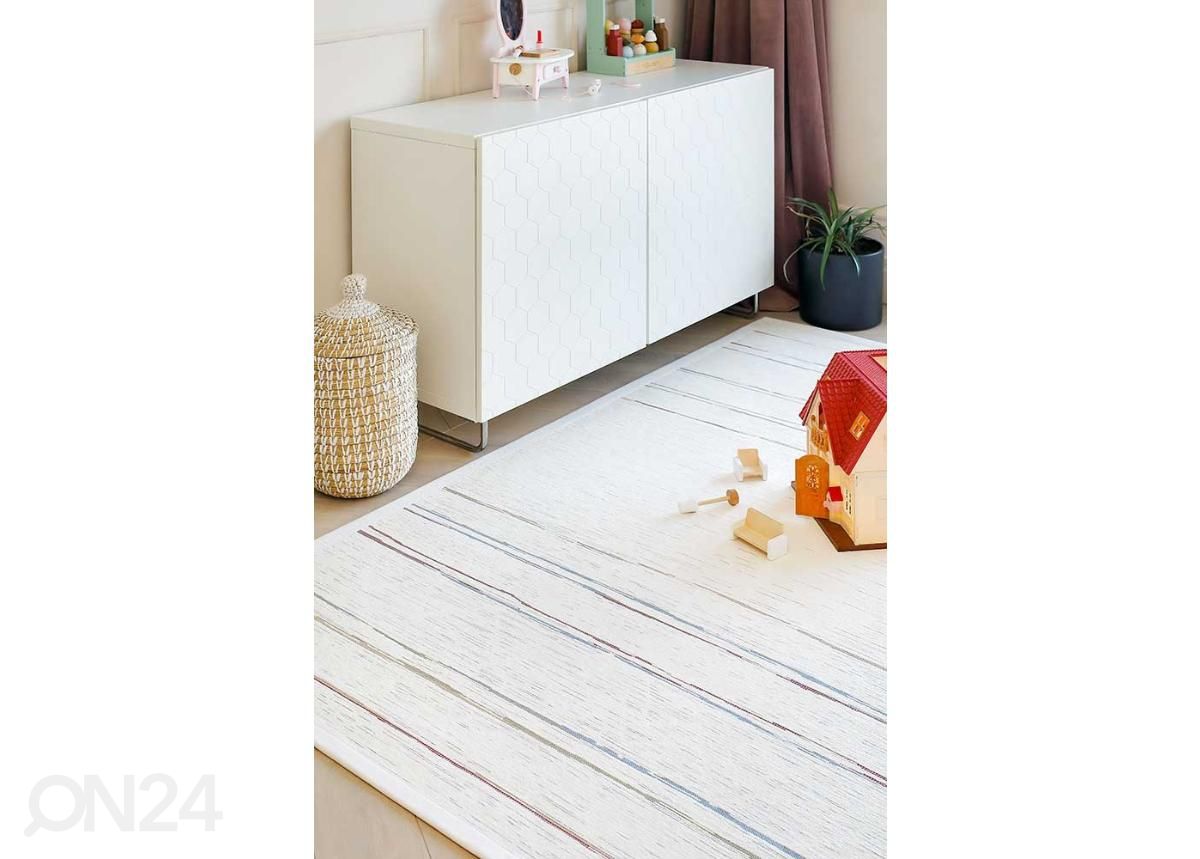 Ковер Narma smartWeave® Mooste white multi 140x200 см увеличить