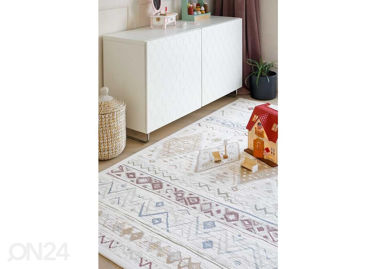 Ковер Narma smartWeave® Mooste white multi 140x200 см увеличить