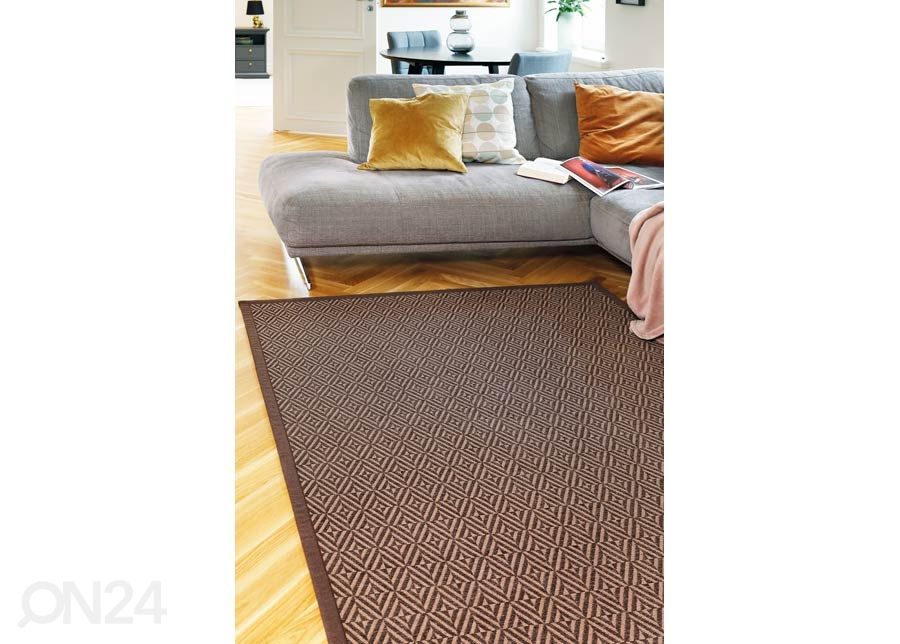 Ковер Narma smartWeave® Püha brown 100x160 см увеличить
