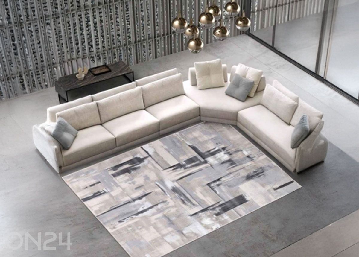 Ковёр Nevada-9160 серый 140 × 200 см увеличить