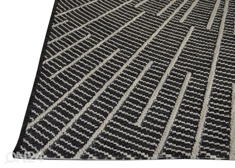 Ковер Raggi Ecru Black 155x230 см увеличить