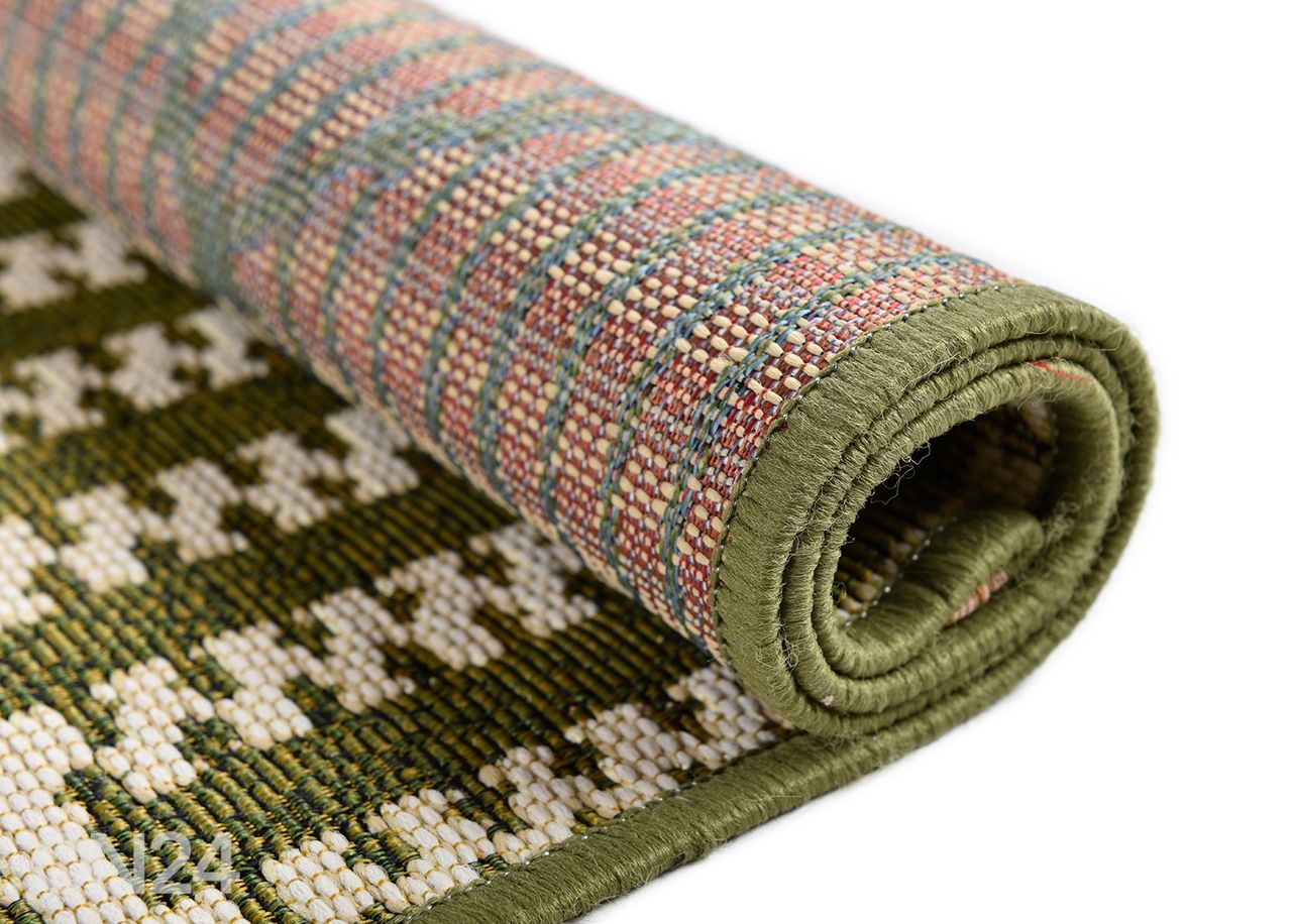 Ковер Tom Tailor Funky Outdoor Geometric, 160x235 см зеленый увеличить