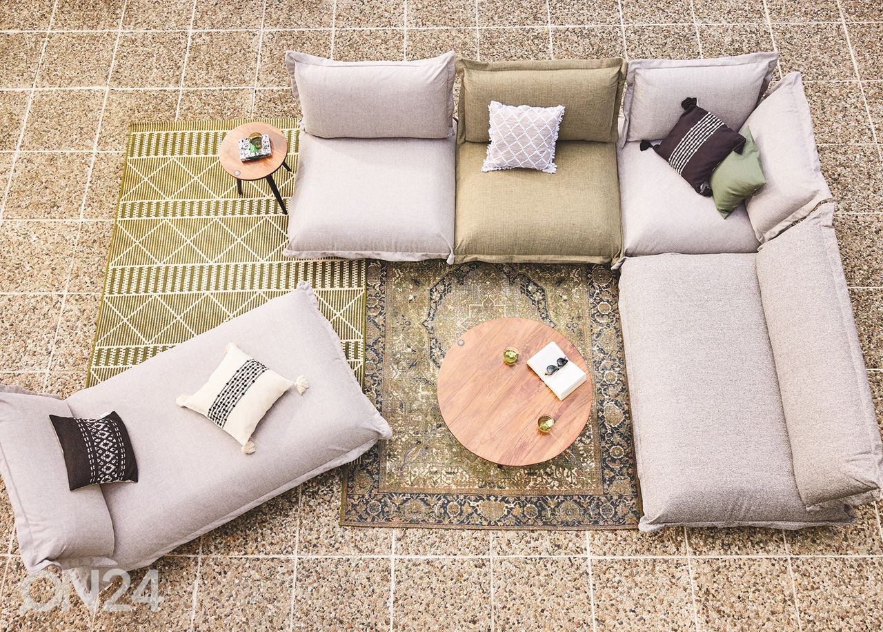 Ковер Tom Tailor Funky Outdoor Geometric, 80x165 см зеленый увеличить