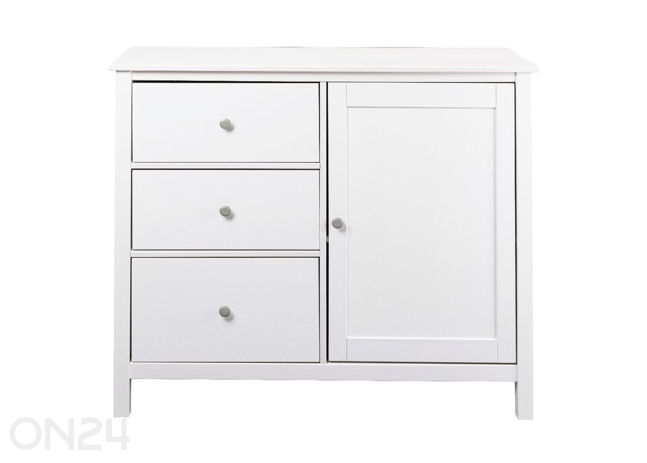 Комод Chilly Home 3+1, Белый увеличить