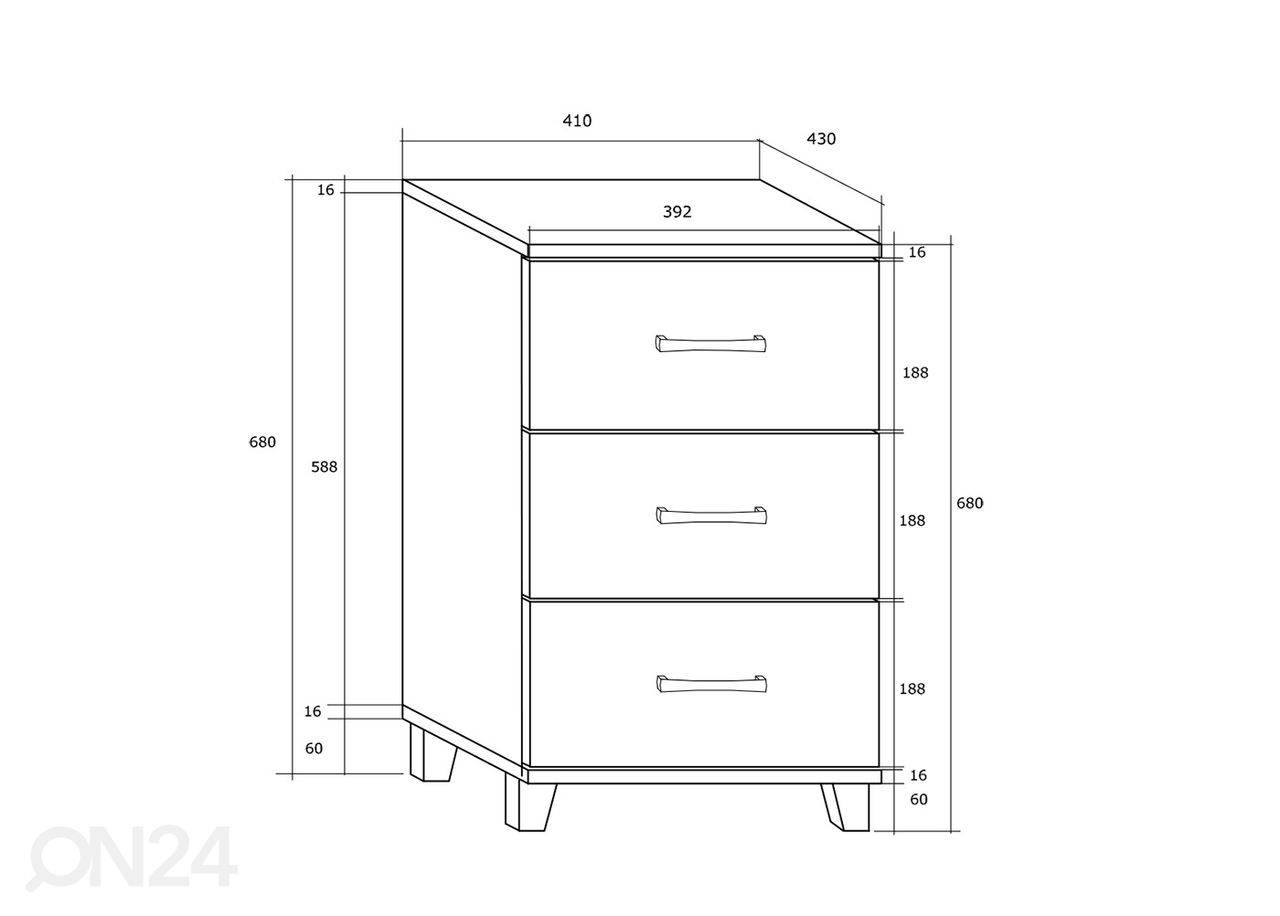 Комод Drimo 41 cm увеличить