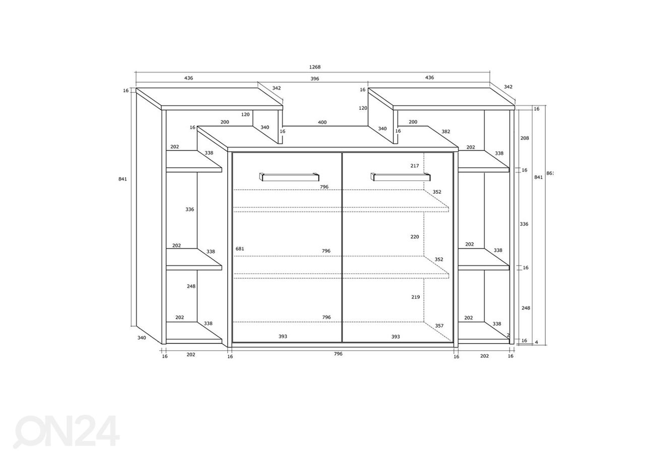 Комод Macroom 127 cm увеличить