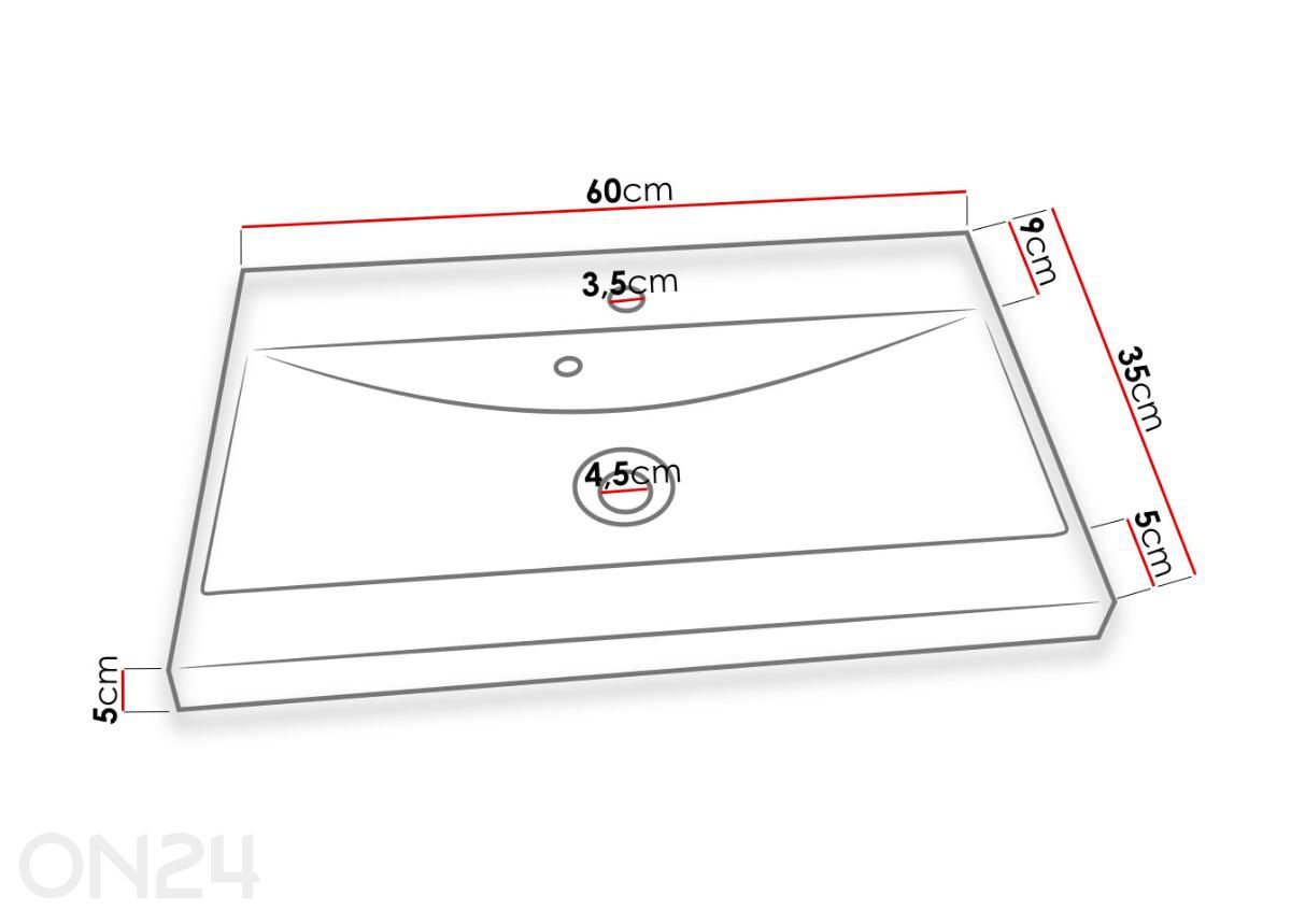 Комплект в ванную комнату Alba увеличить