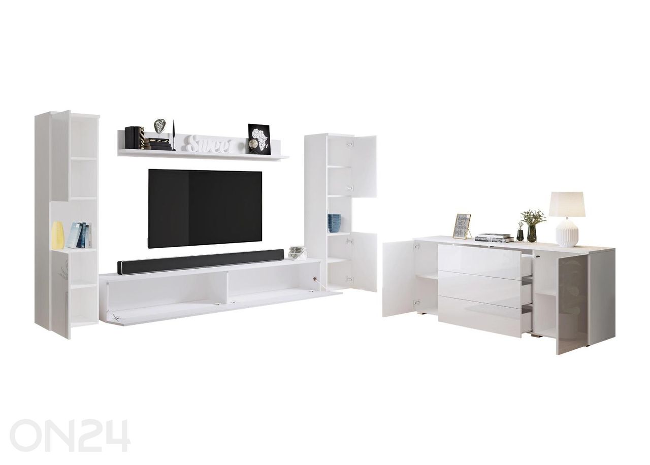 Комплект для гостиной Paris II + LED увеличить