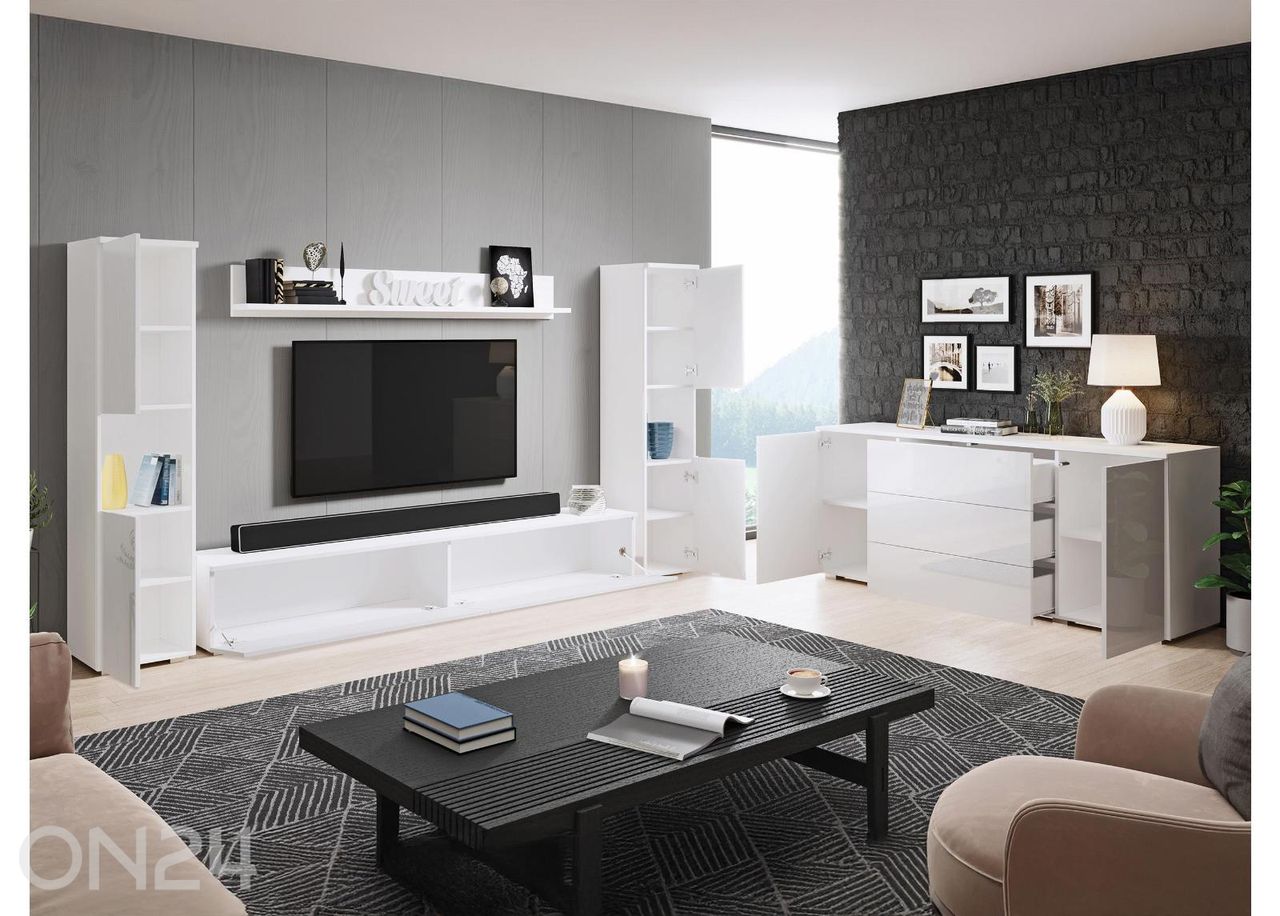 Комплект для гостиной Paris II + LED увеличить