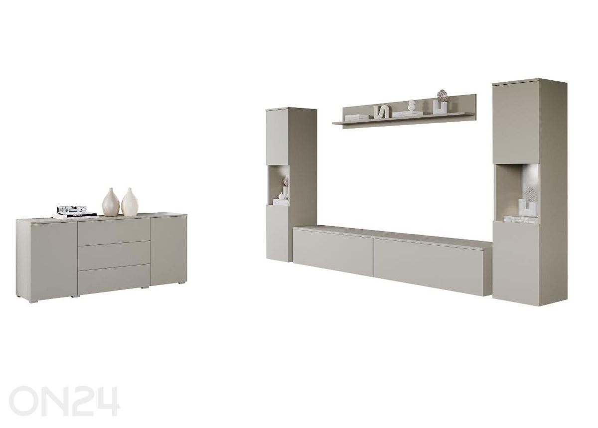 Комплект для гостиной Paris II + LED увеличить