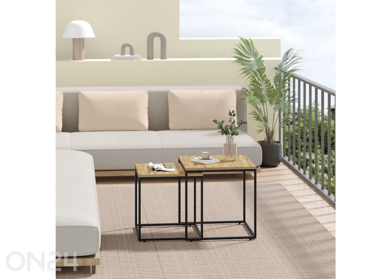 Комплект журнальных столиков, 2 шт увеличить