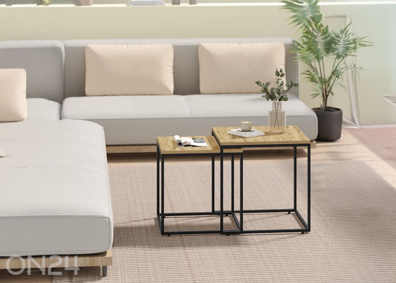 Комплект журнальных столиков, 2 шт увеличить