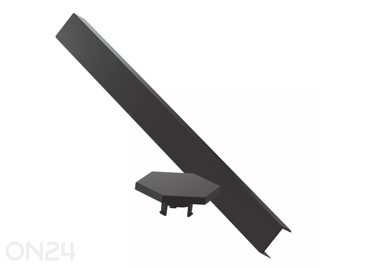 Комплект из чёрных матовых панелей и монтажных колпачков Nanoleaf Lines Skin (9 шт.) увеличить