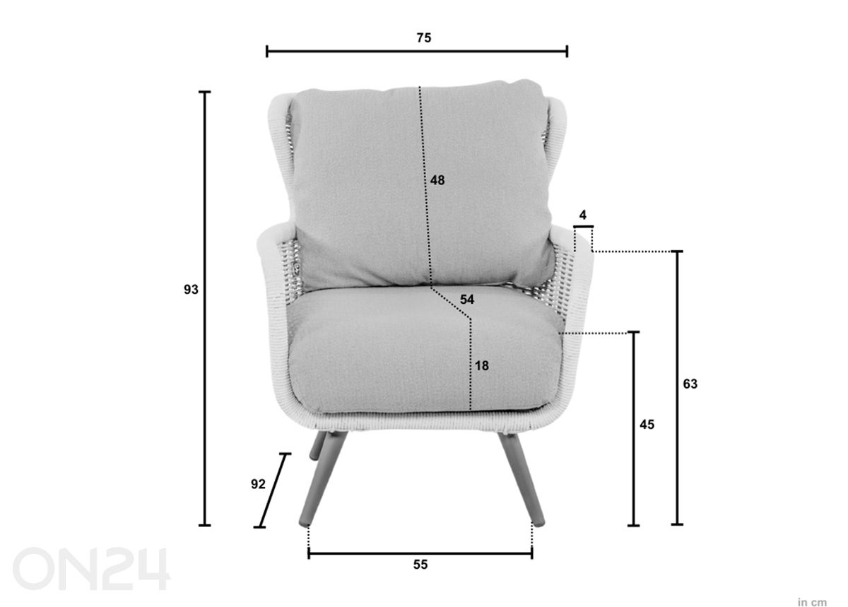 Комплект садовой мебели Key Largo увеличить
