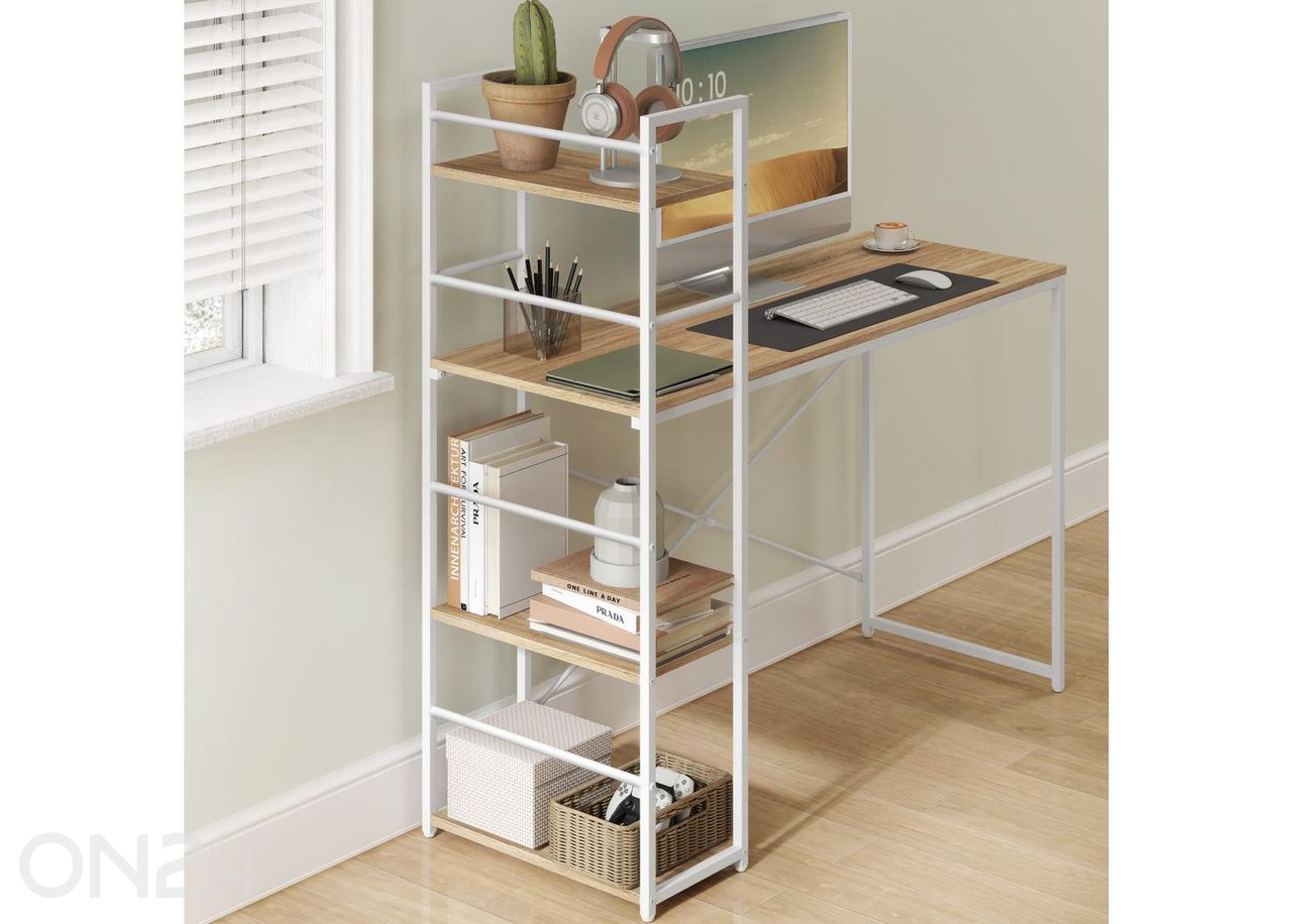 Компьютерный стол с полкой увеличить