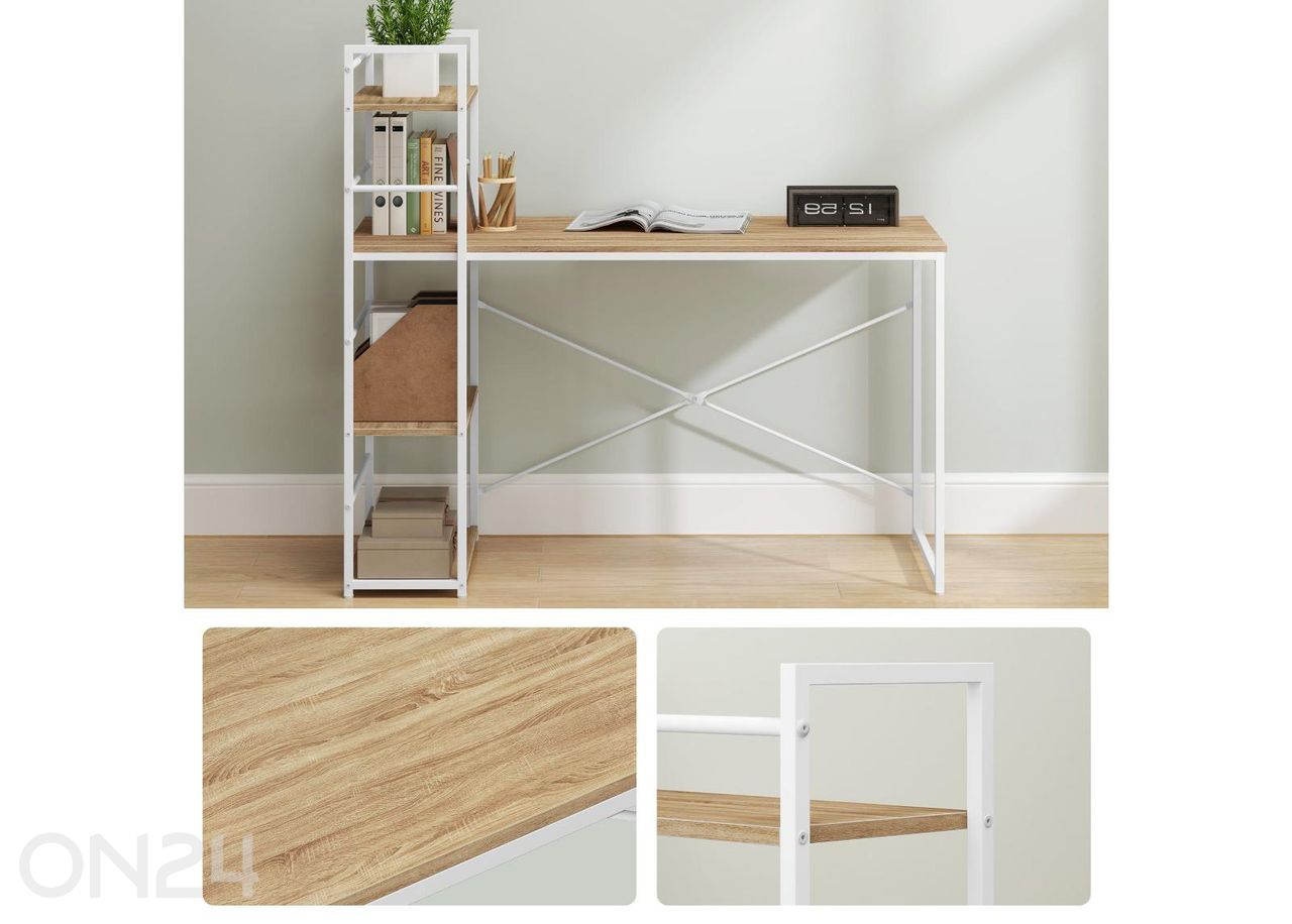 Компьютерный стол с полкой увеличить