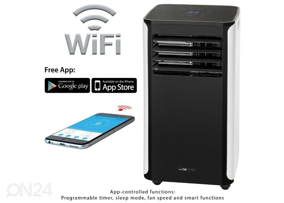 Кондиционер Clatronic CL3716, черный/белый увеличить