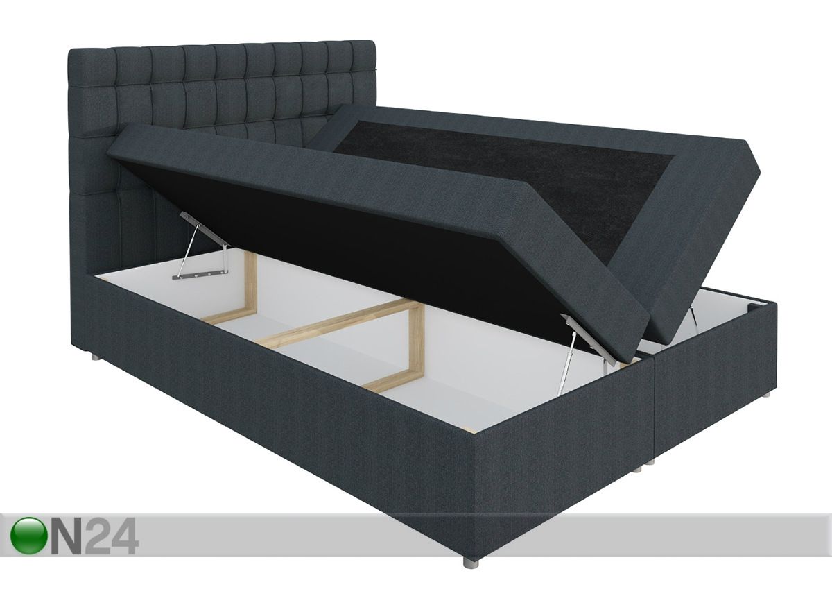 Континентальная кровать с ящиком 140x200 cm увеличить