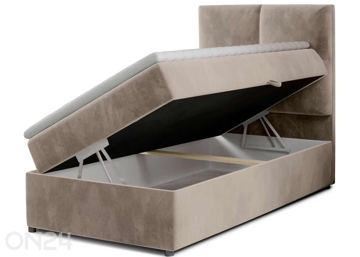 Континентальная кровать с ящиком 90x200 cm увеличить