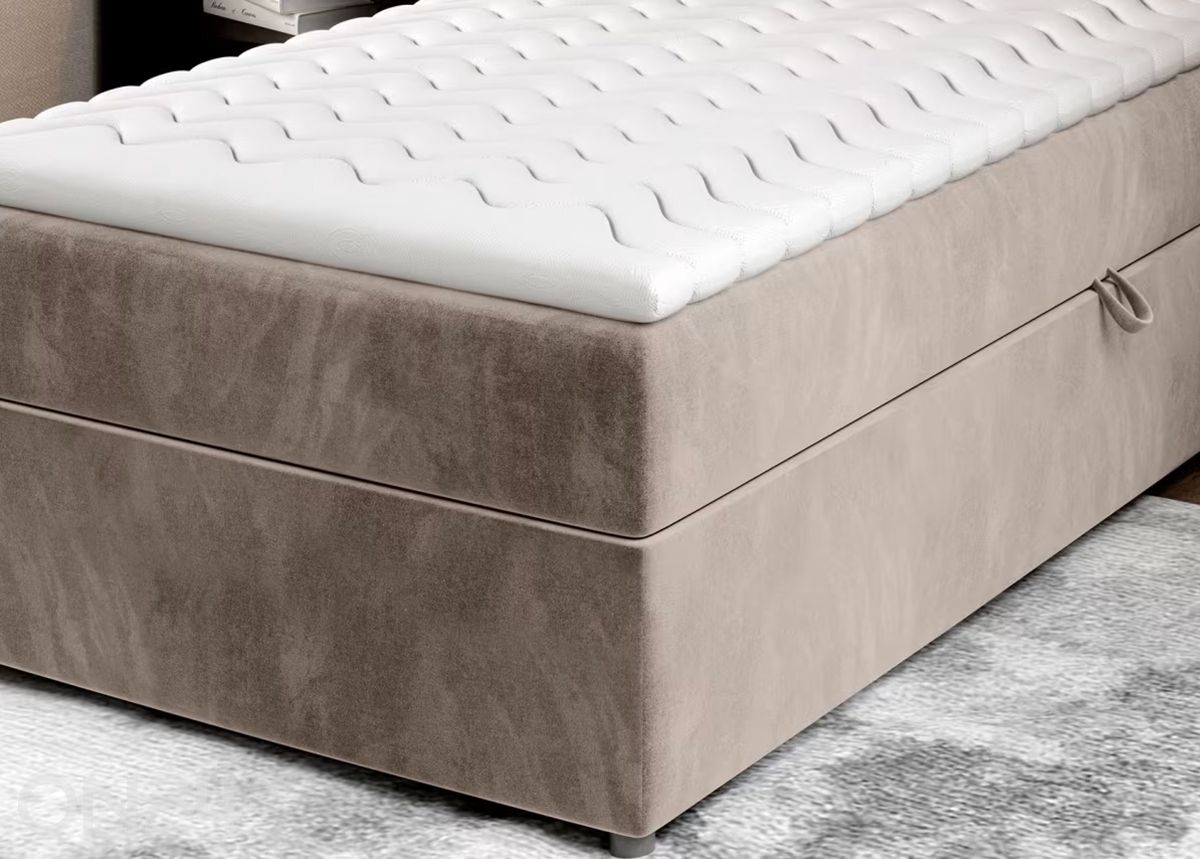 Континентальная кровать с ящиком 90x200 cm увеличить