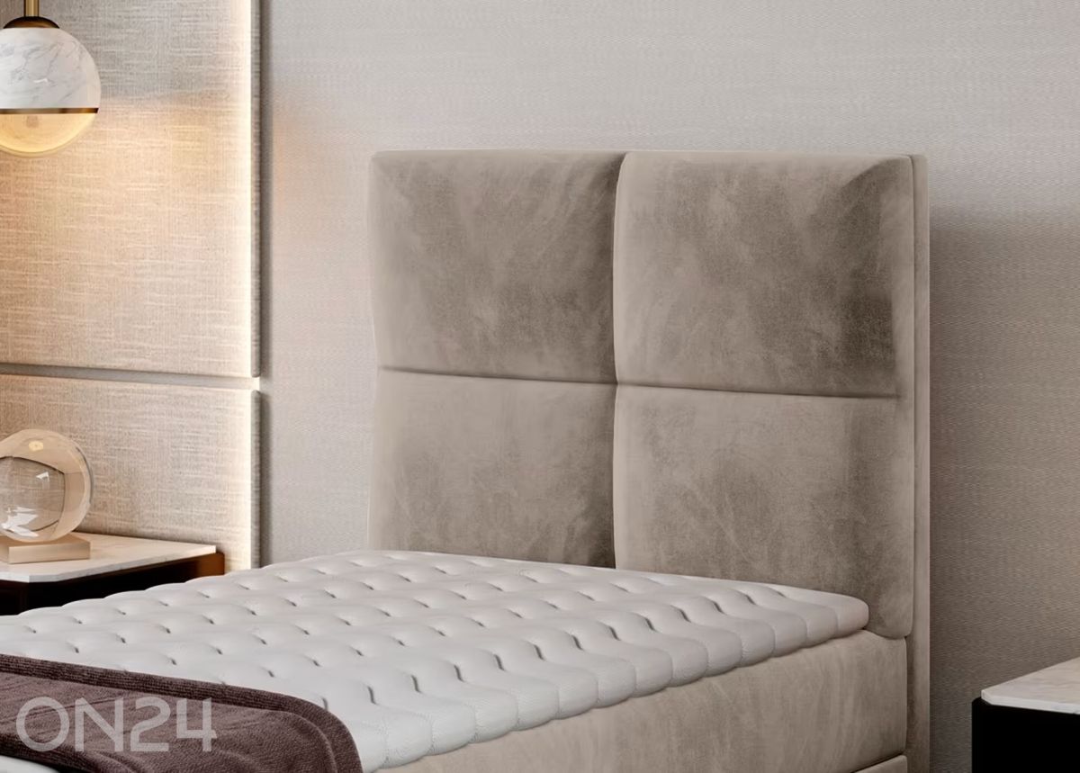 Континентальная кровать с ящиком 90x200 cm увеличить