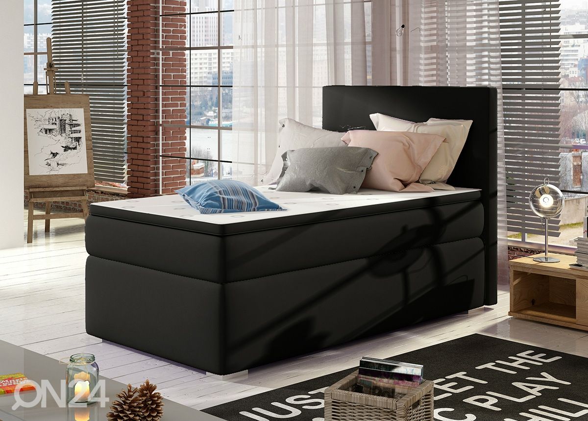 Континентальная кровать с ящиком 90x200 cm увеличить