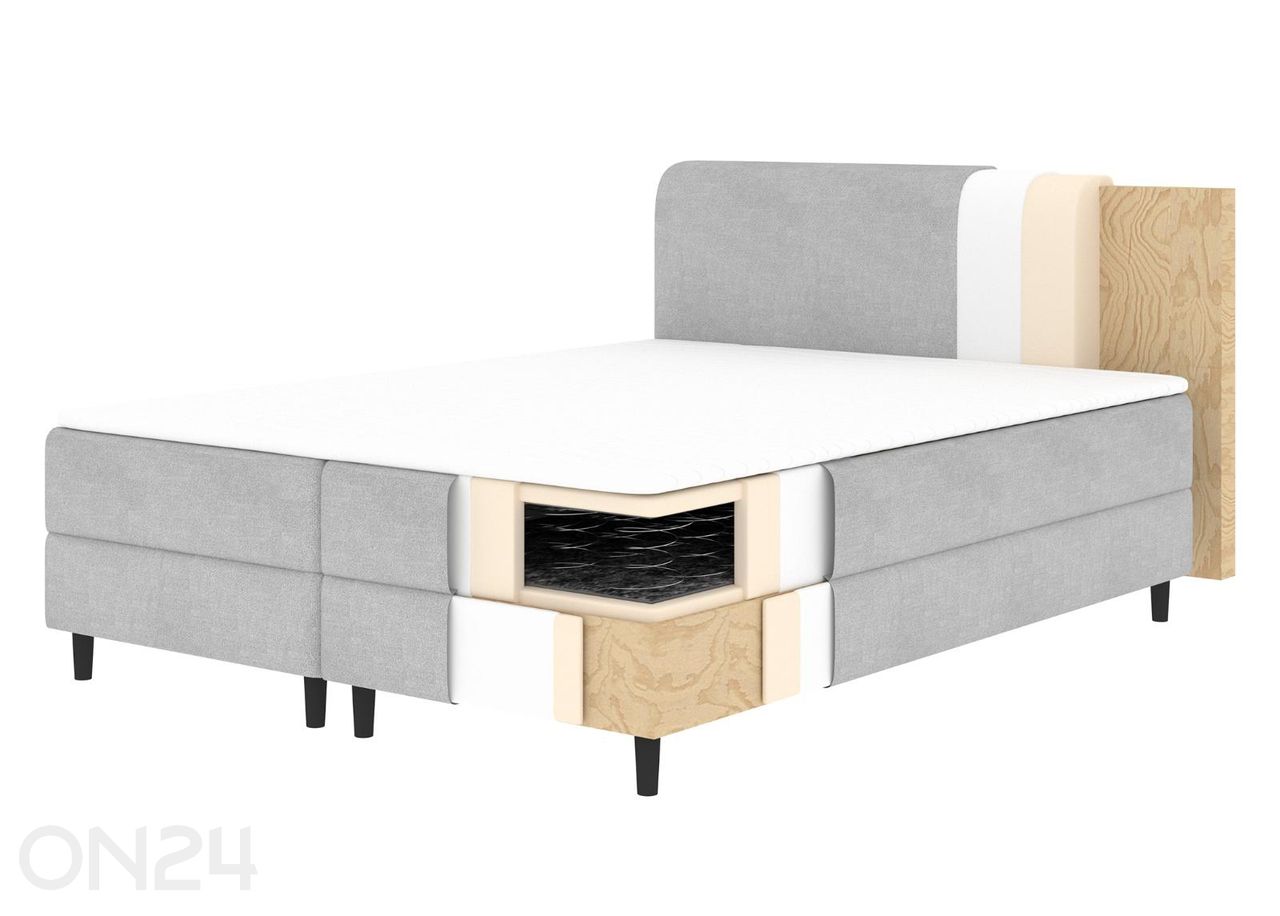 Континентальная кровать с ящиком Cortiko 140x200 см увеличить