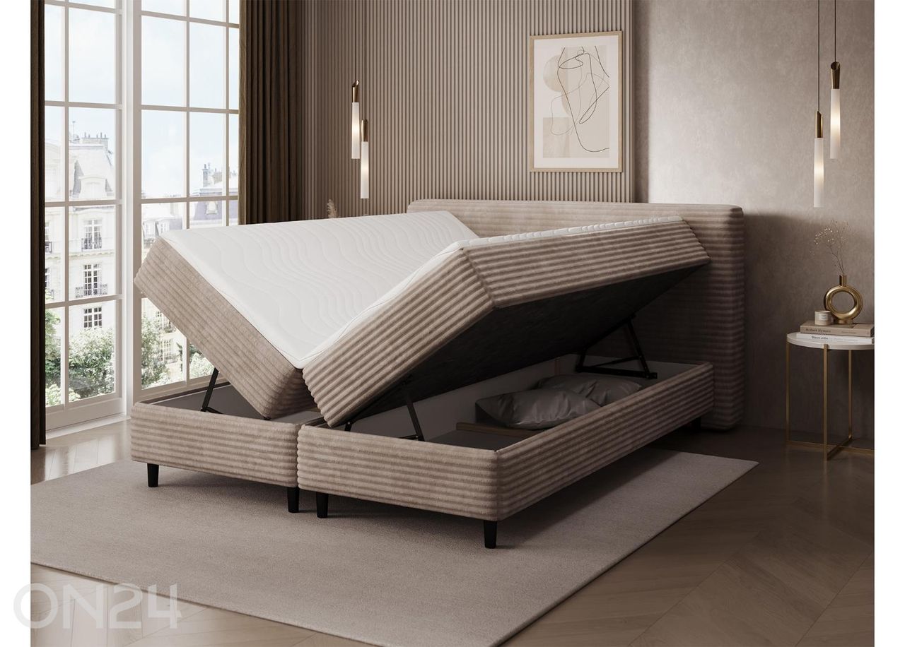 Континентальная кровать с ящиком Cortiko 140x200 см увеличить