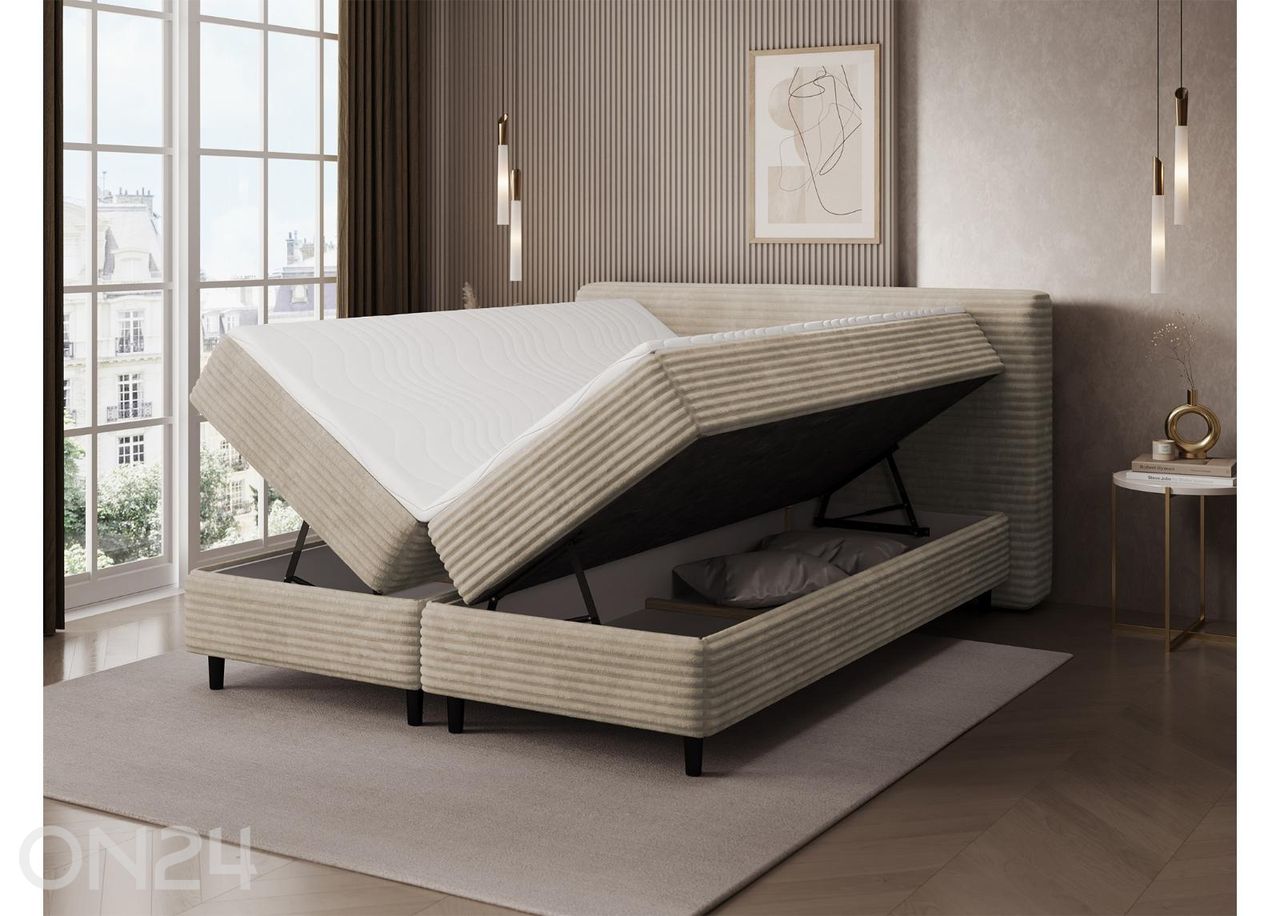 Континентальная кровать с ящиком Cortiko 160x200 см увеличить