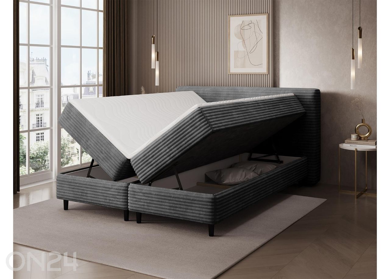 Континентальная кровать с ящиком Cortiko 160x200 см увеличить