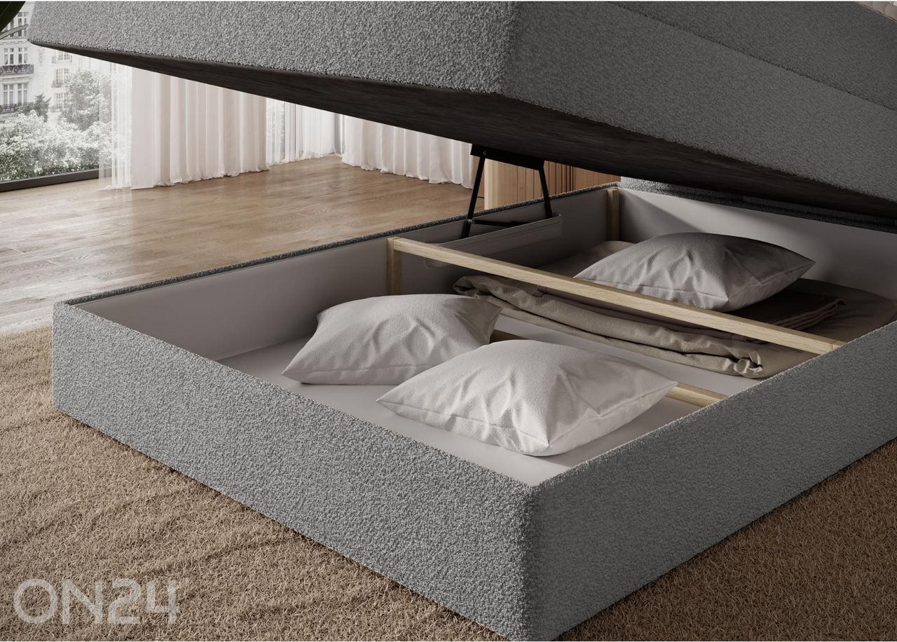 Континентальная кровать с ящиком Kasped 120x200 см увеличить