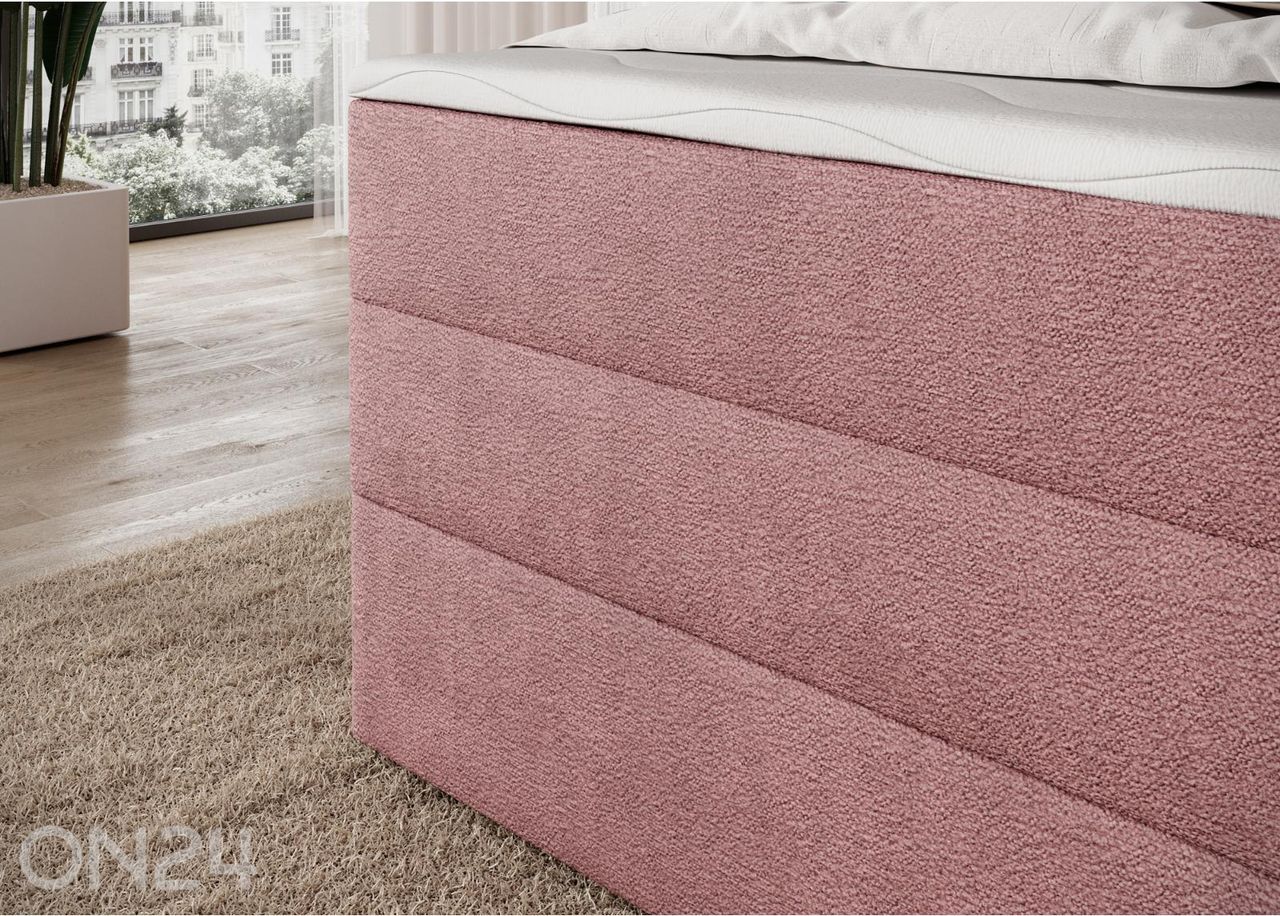 Континентальная кровать с ящиком Kasped 120x200 см увеличить