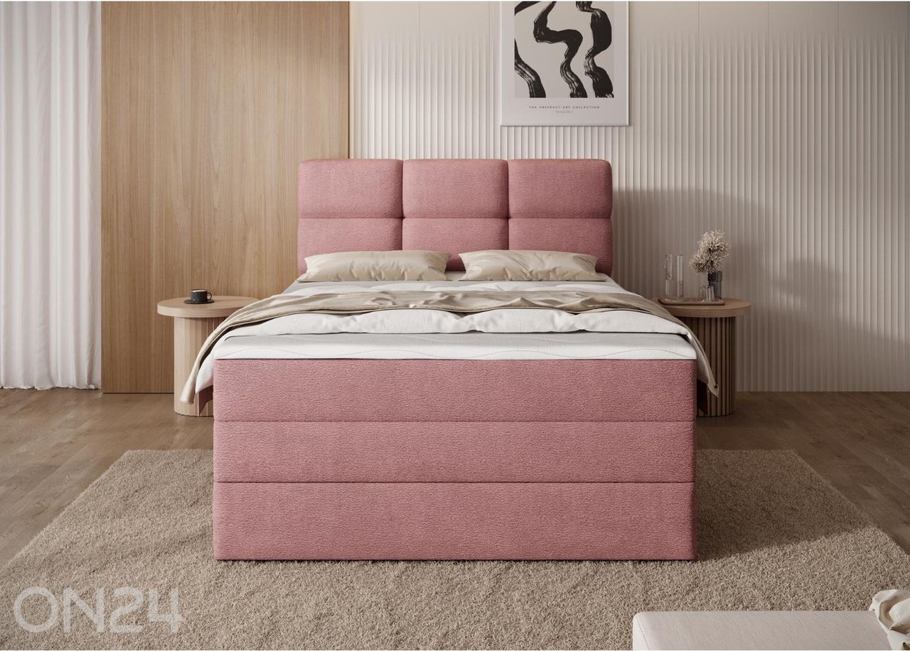 Континентальная кровать с ящиком Kasped 140x200 см увеличить