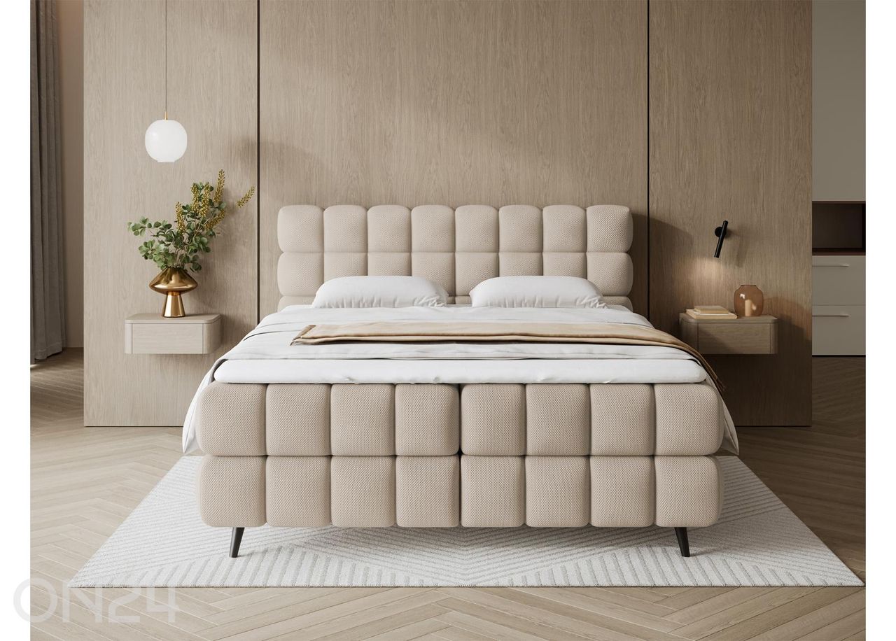 Континентальная кровать с ящиком Sabeno 140x200 см увеличить