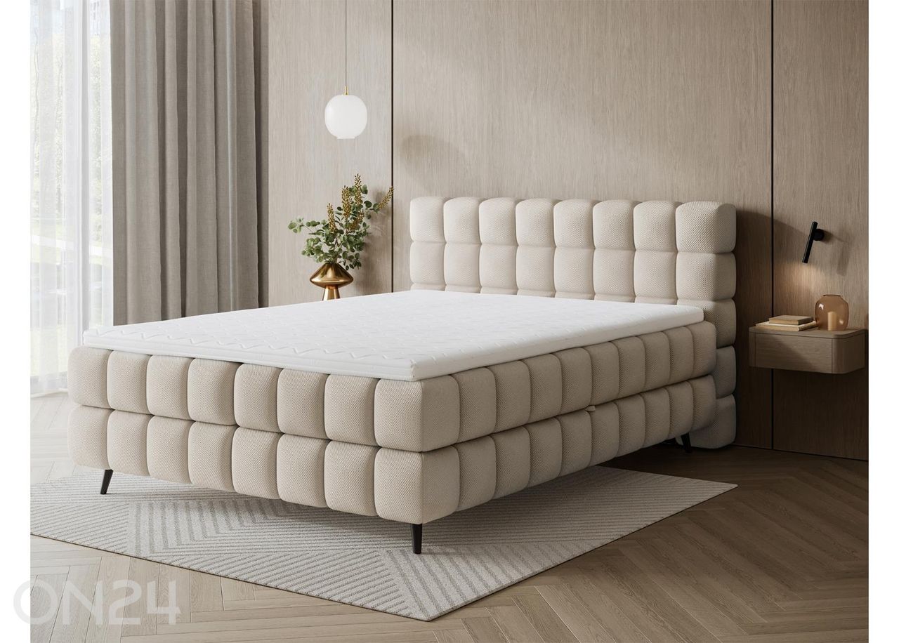 Континентальная кровать с ящиком Sabeno 140x200 см увеличить