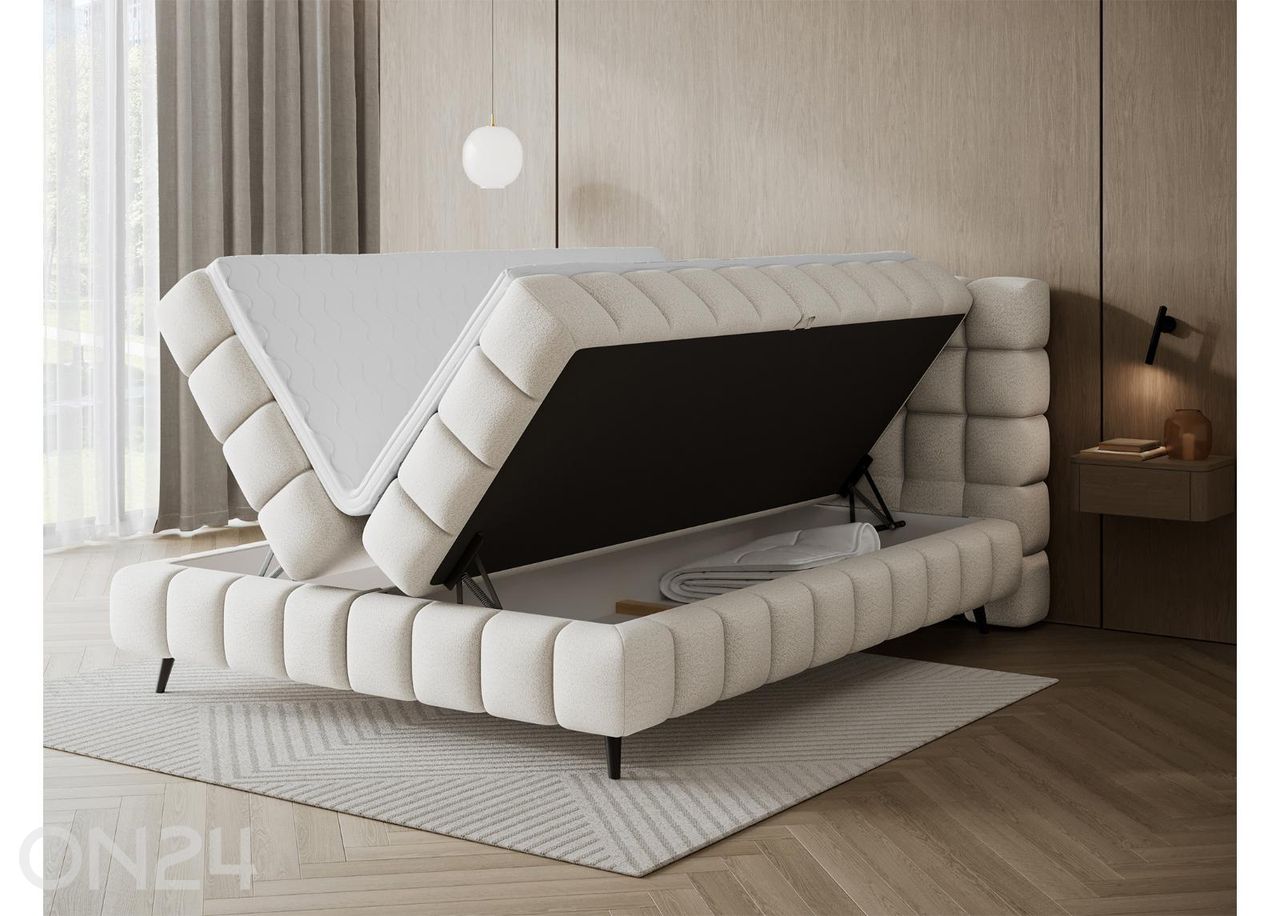 Континентальная кровать с ящиком Sabeno 140x200 см увеличить