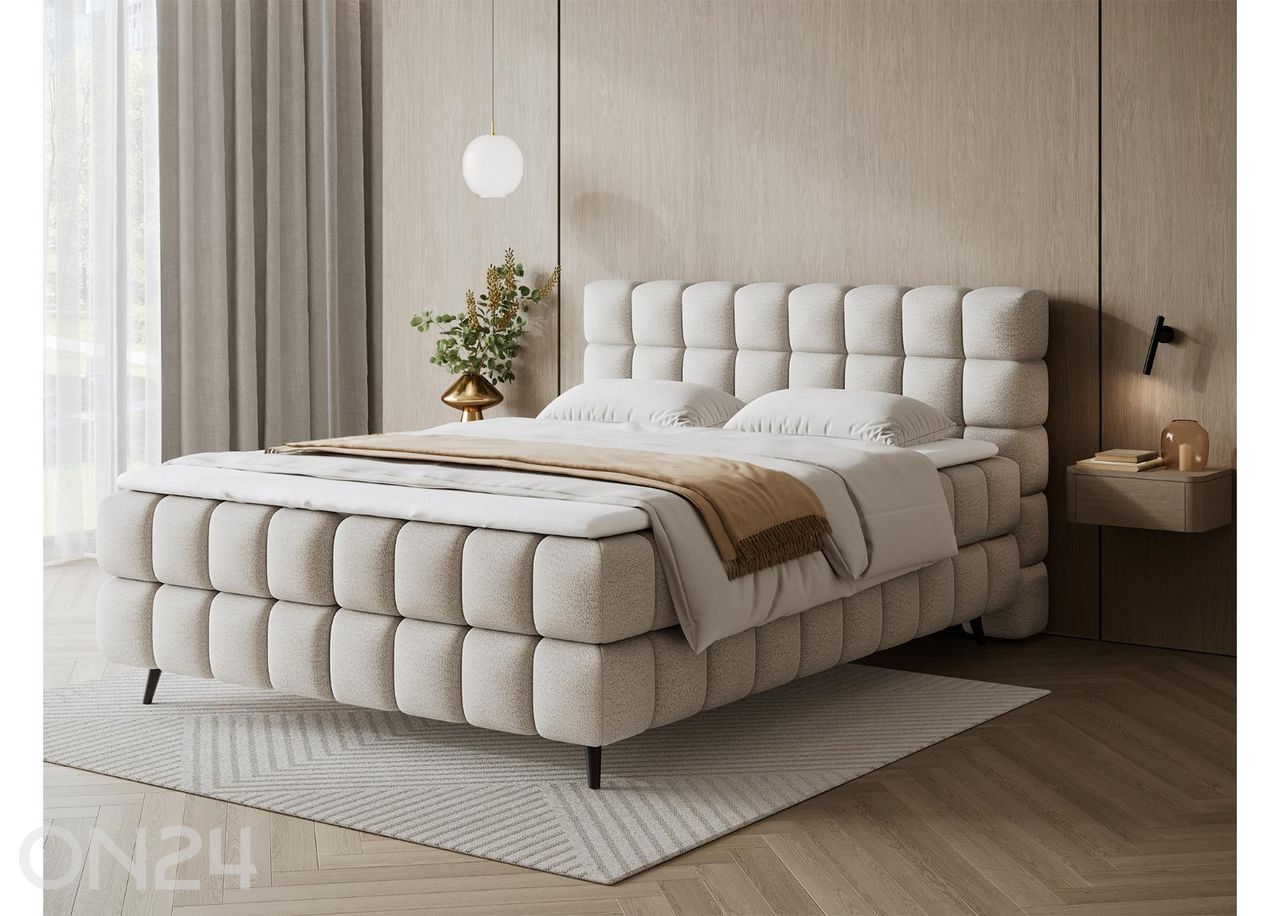 Континентальная кровать с ящиком Sabeno 140x200 см увеличить