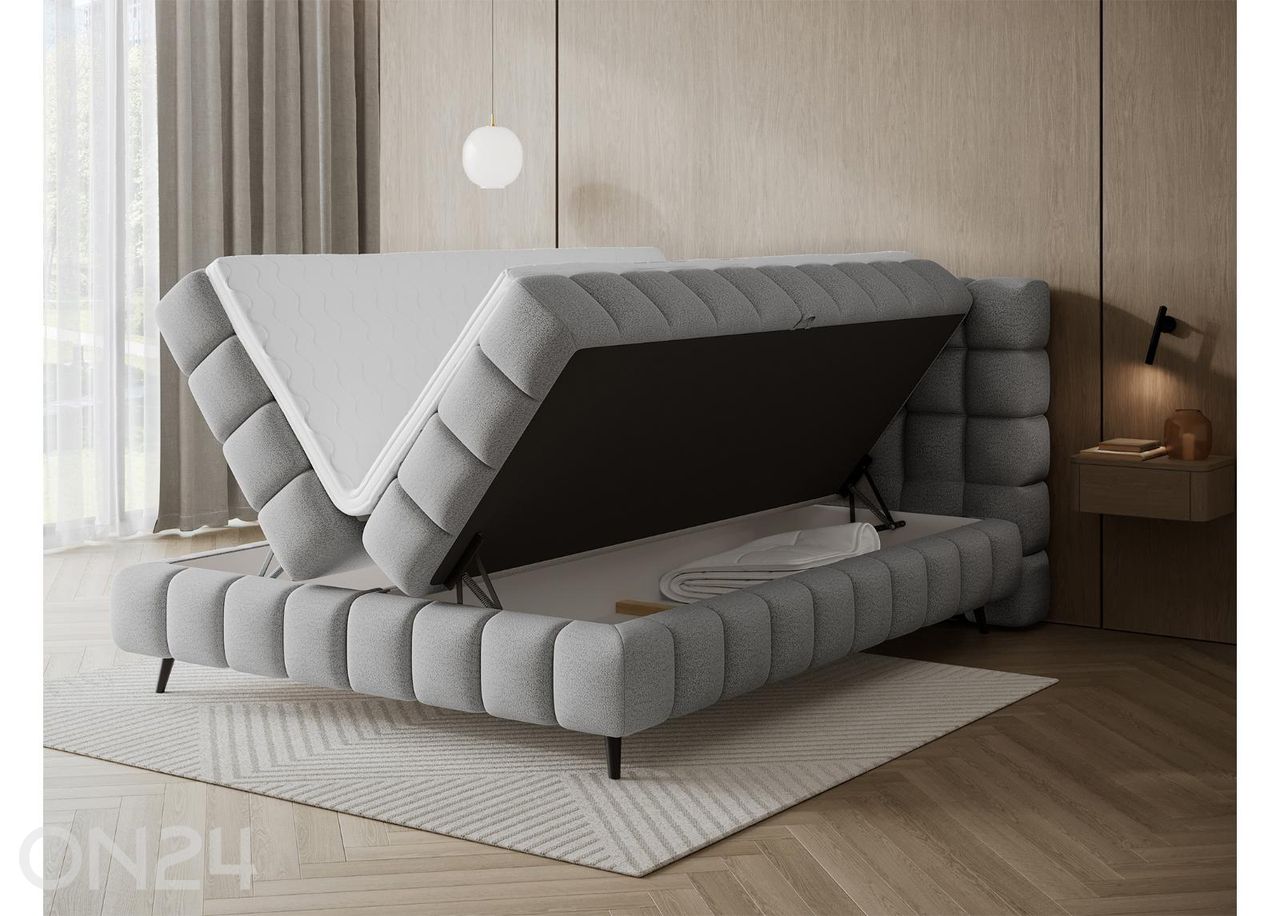 Континентальная кровать с ящиком Sabeno 140x200 см увеличить