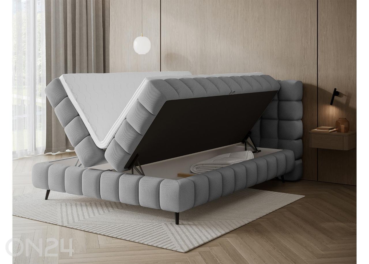 Континентальная кровать с ящиком Sabeno 140x200 см увеличить