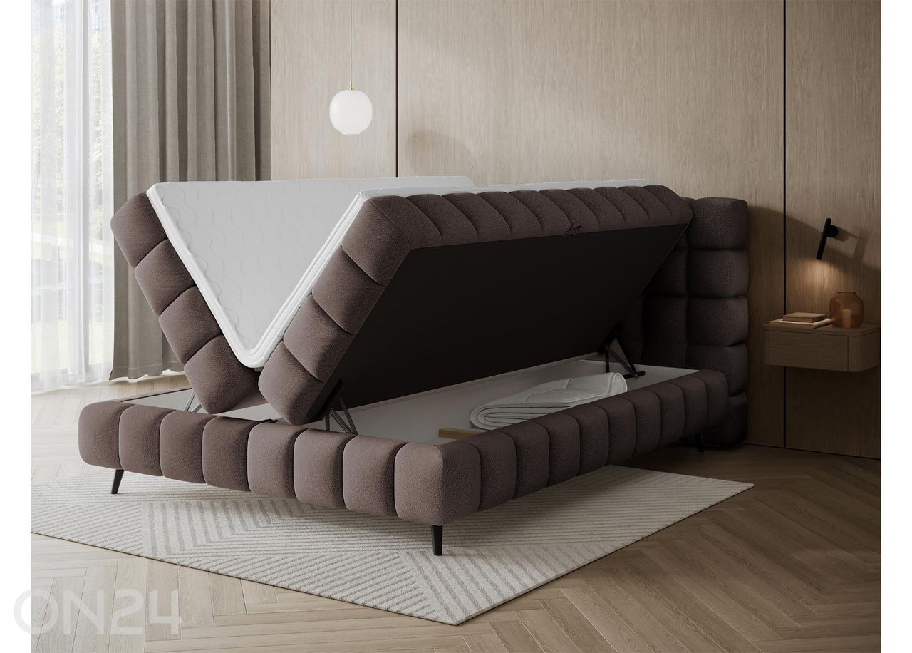 Континентальная кровать с ящиком Sabeno 160x200 см увеличить