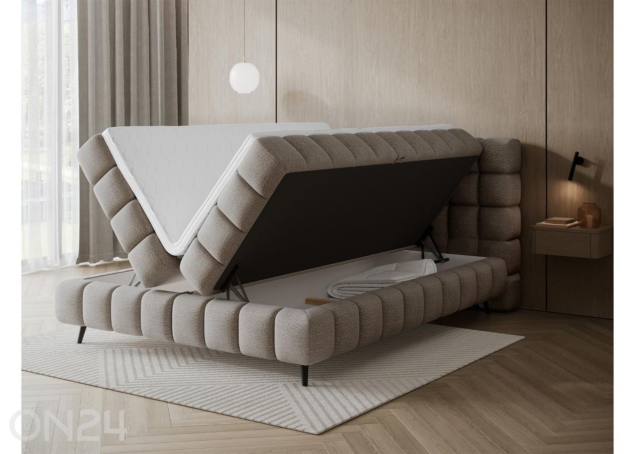 Континентальная кровать с ящиком Sabeno 180x200 см увеличить