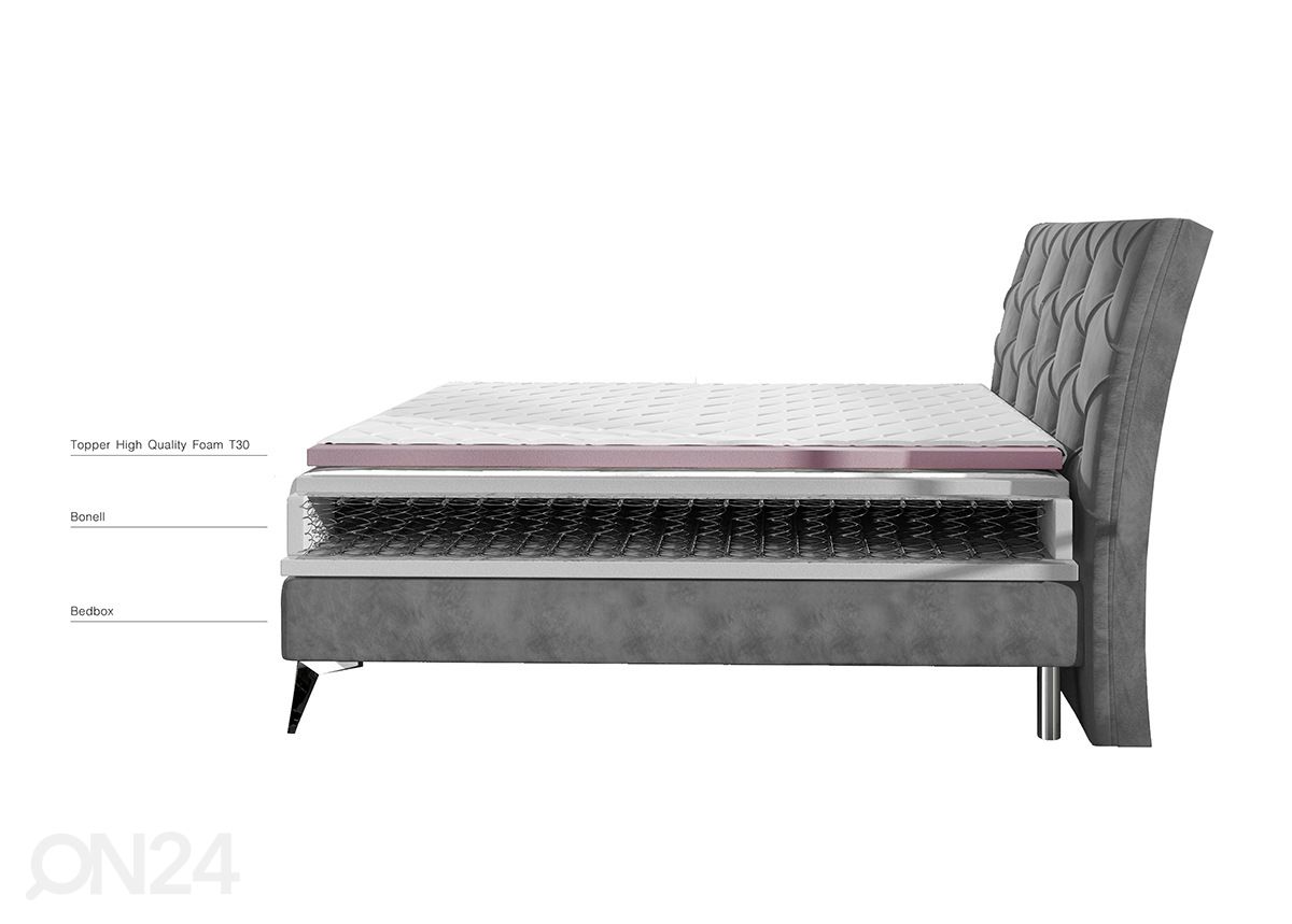 Континентальная кровать 160x200 cm увеличить
