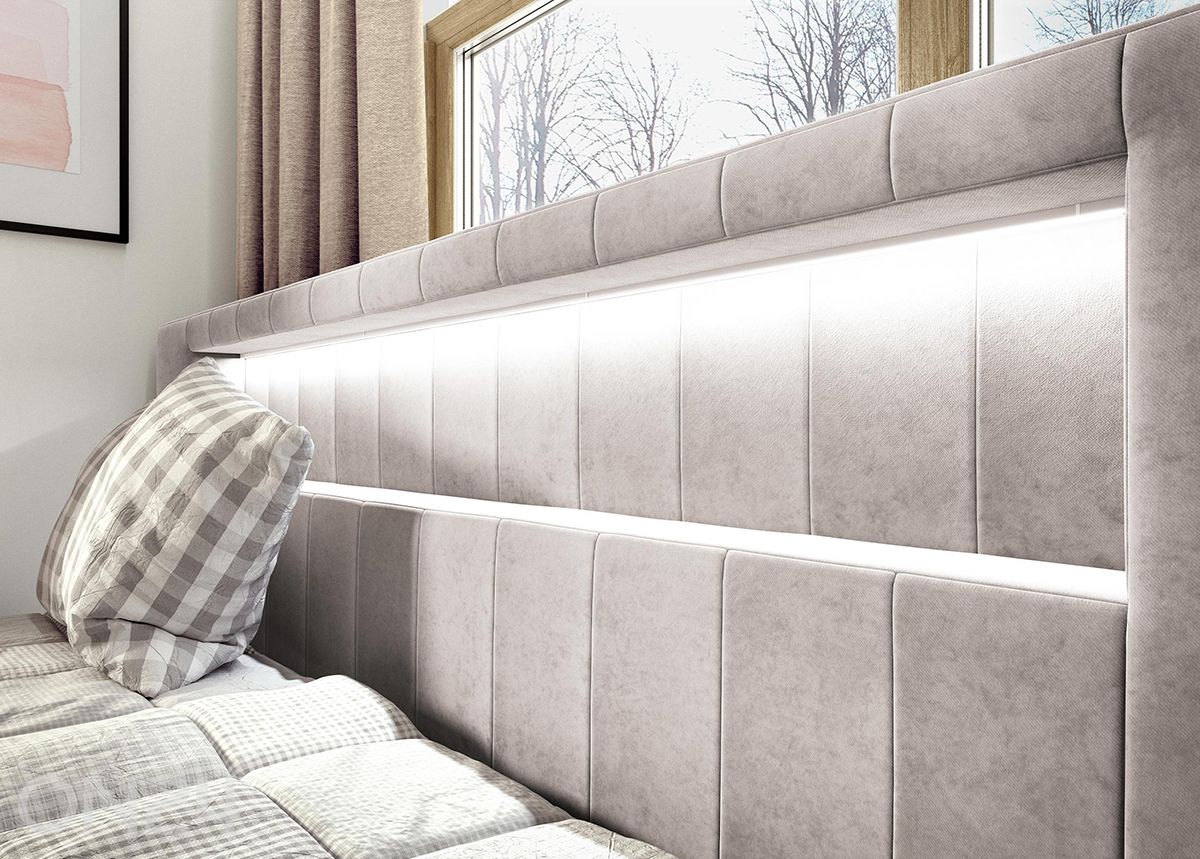 Континентальная кровать Gold II 100x200 см увеличить